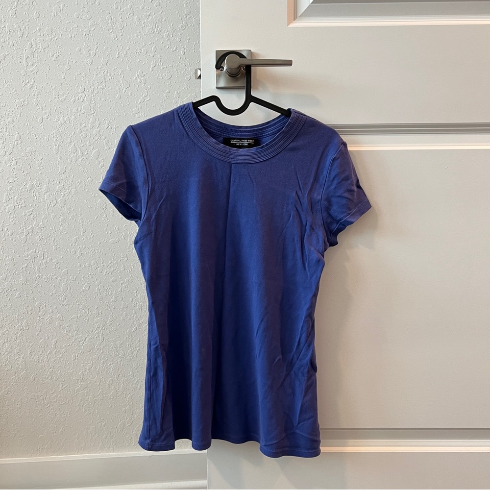 Central Park West New York - Blue T-Shirt